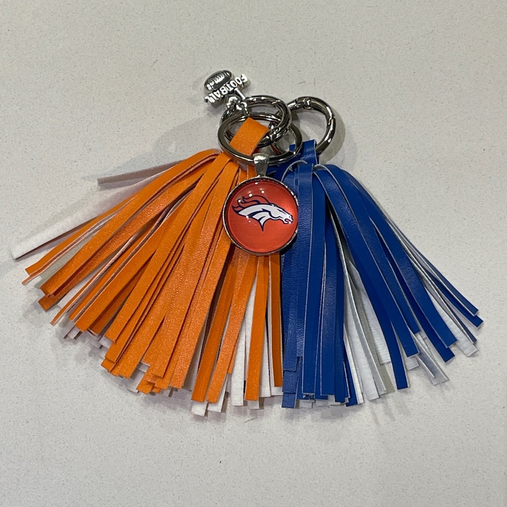 Denver Broncos keychain